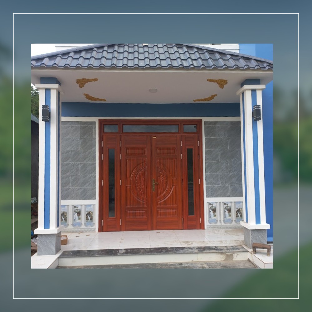 Cửa thép vân gỗ có bền với thời tiết không?