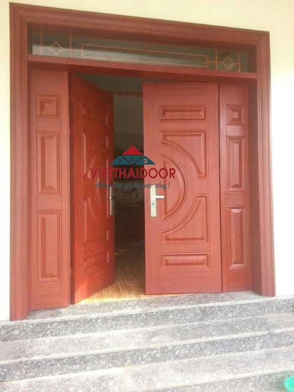 Cửa thép chống cháy vân gỗ: Giải pháp an toàn, thẩm mỹ cho mọi công trình